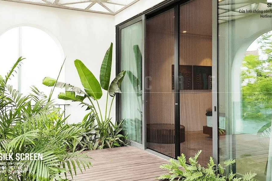 Cửa lưới chống muỗi H&agrave; Tĩnh