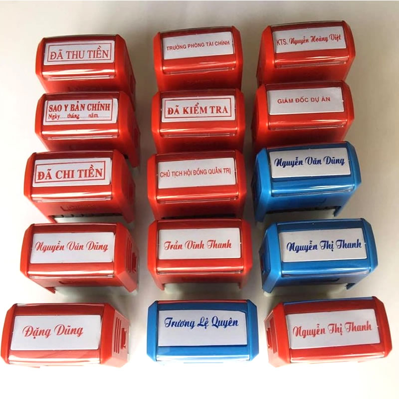 Dịch vụ khắc dấu laser lấy ngay H&agrave; Tĩnh