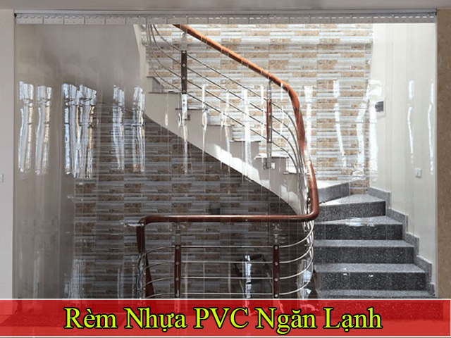 Rèm nhựa cách nhiệt PVC ngăn lạnh điều hòa Hà Tĩnh